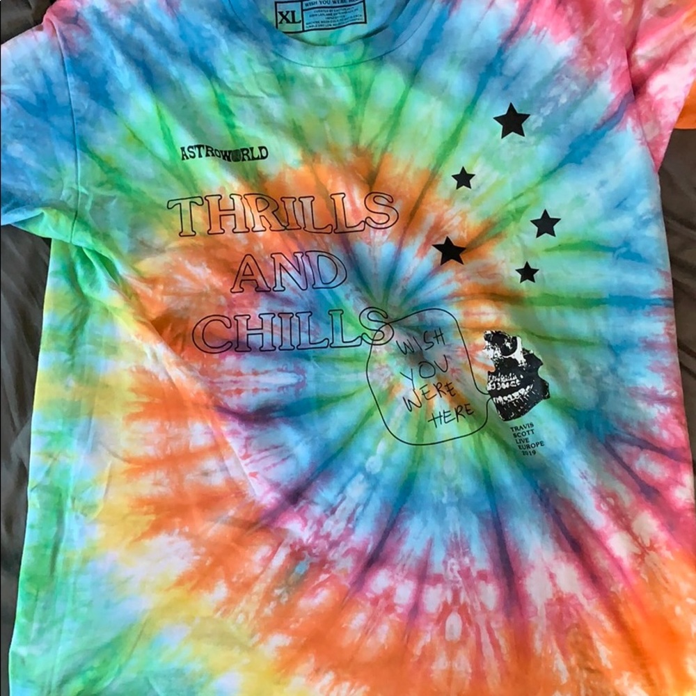 Travis Scott Astroworld Tie-Dye Tee